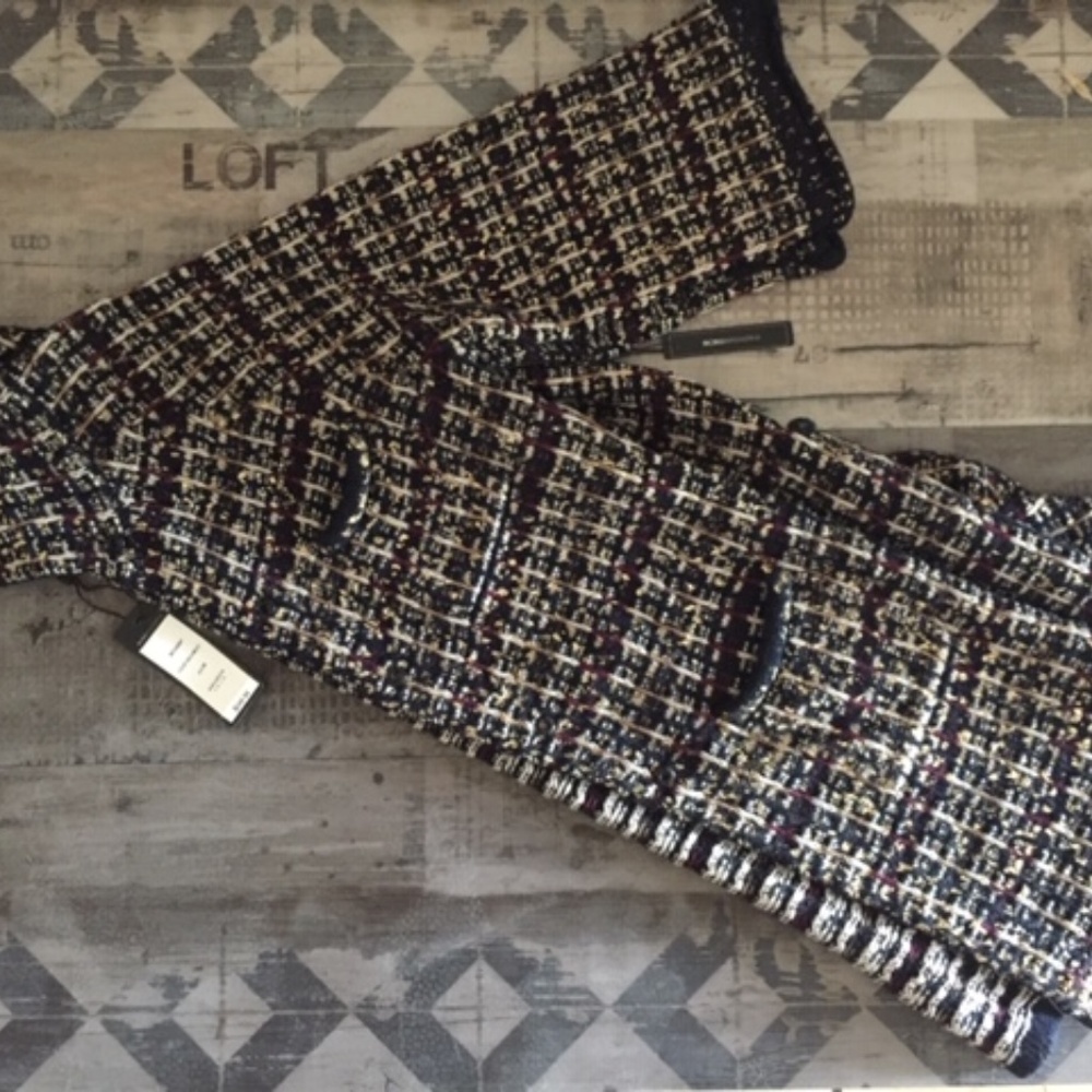 New BCBG Maxazria Multicolor Coat